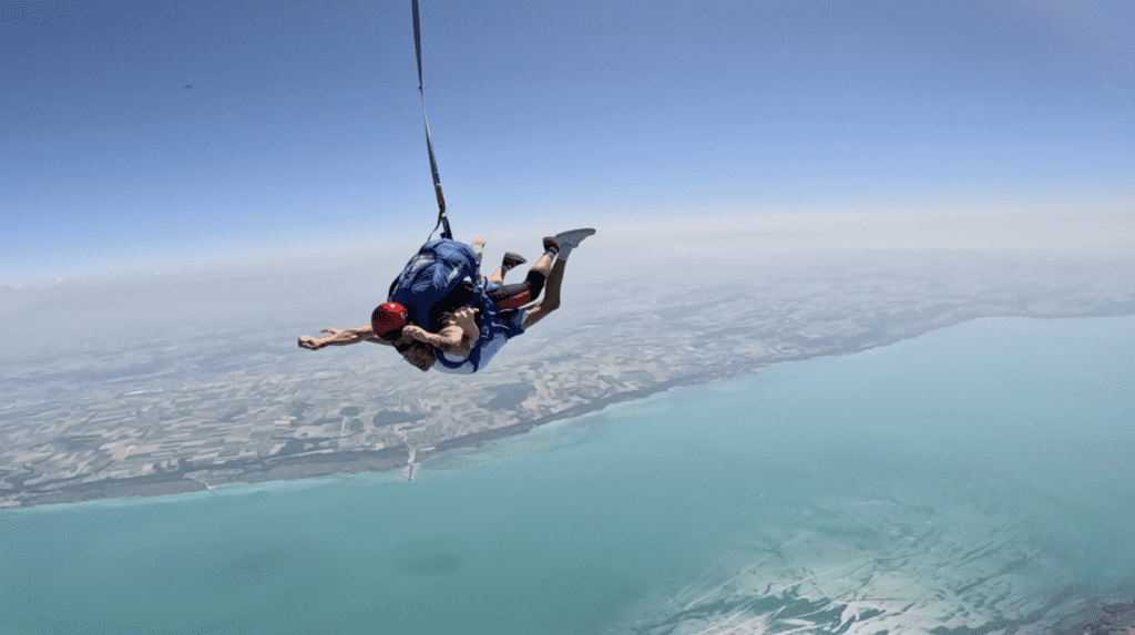 Saut en parachute tandem à Neuchâtel