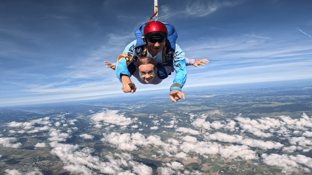 Chute libre parachutisme Suisse sensation forte