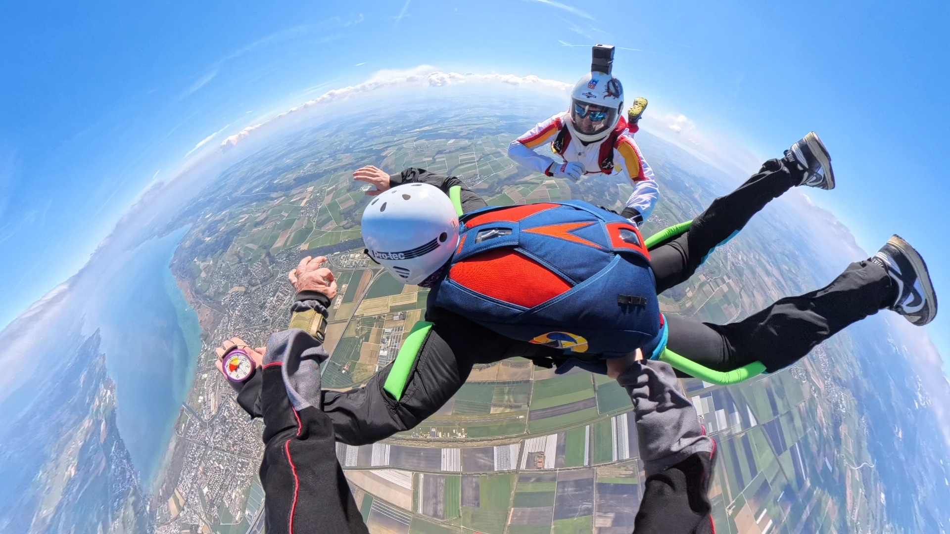 Saut Aff niveau 1 pour apprendre le parachutisme
