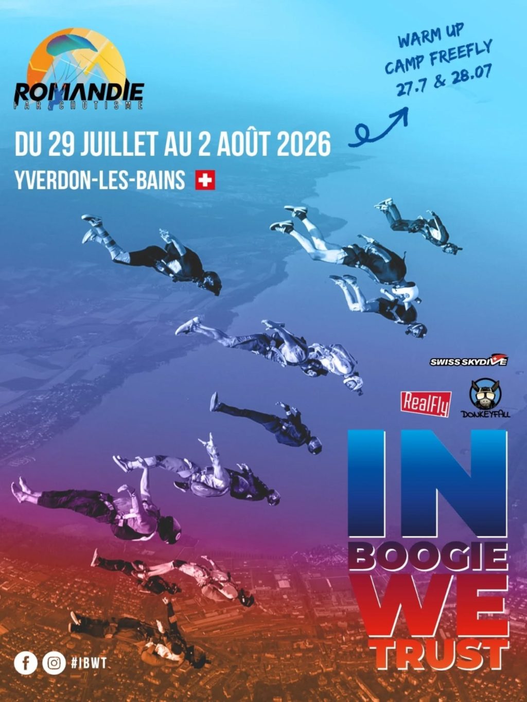 Instagram post from romandieparachutisme. This post is in position 1.