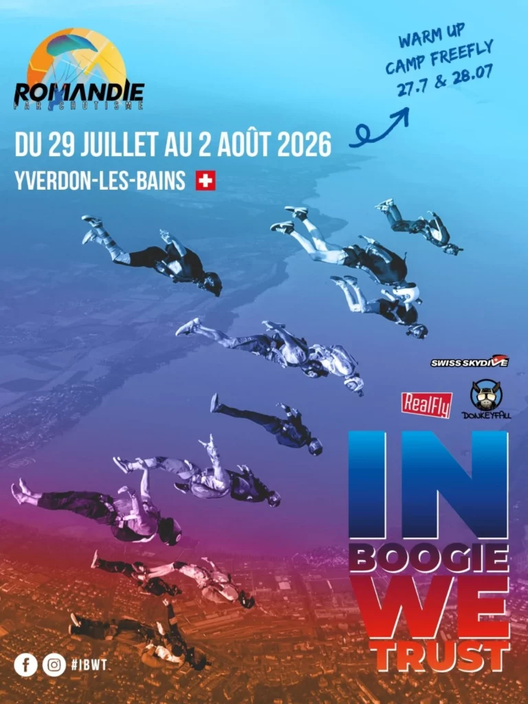 Instagram post from romandieparachutisme. This post is in position 1.