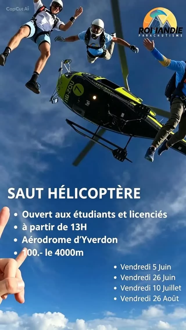 Instagram post from romandieparachutisme. This post is in position 0.